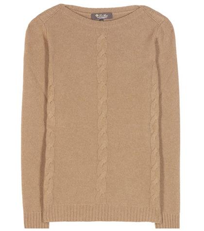 Loro Piana Kimberley Baby Cashmere Knitted Sweater