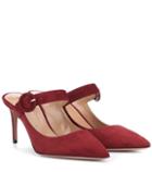 Jimmy Choo Blossom 75 Suede Mules