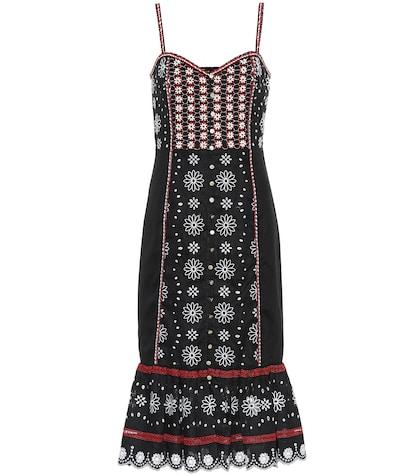 Veronica Beard Giuliana Linen Floral Dress