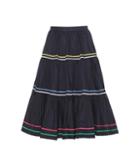 Anna October Trimmed Cotton Skirt