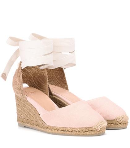 Rag & Bone Carina Canvas Wedge Espadrilles