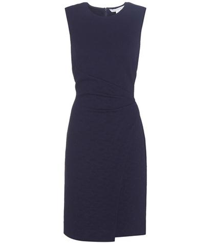 Diane Von Furstenberg Melinnda Cloque Sleeveless Dress