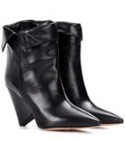 Tory Sport Luliana Leather Ankle Boots