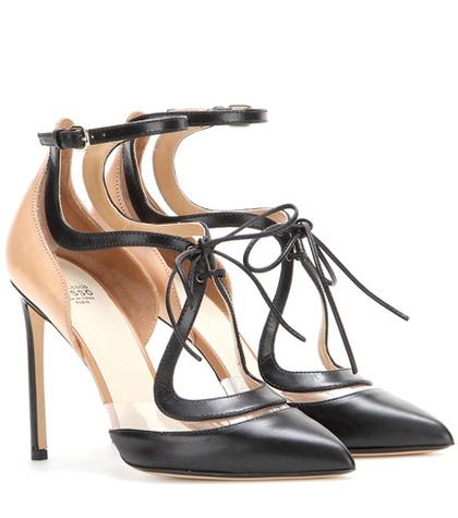 Francesco Russo Leather Pumps