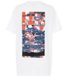 Gianvito Rossi Collage Cotton-blend T-shirt