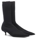 Fendi Stretch-jersey Ankle Boots