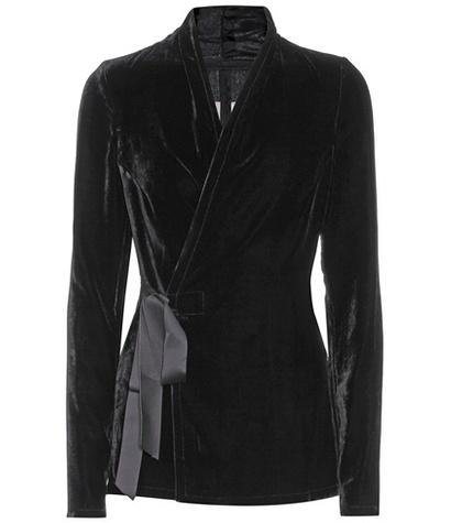 Rick Owens Velvet Jacket