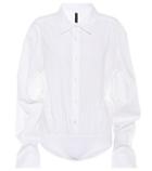 Unravel Cotton And Silk Top
