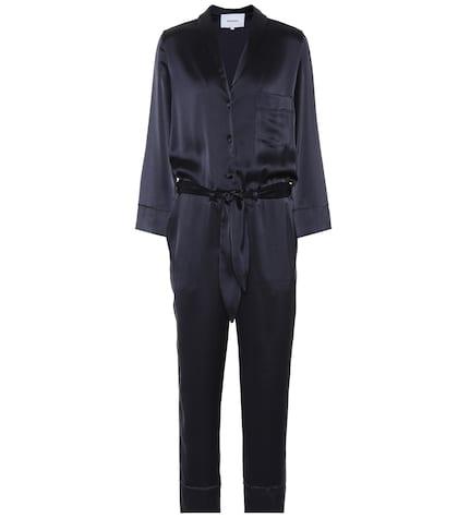 Victoria Victoria Beckham Yuma Satin Jumpsuit