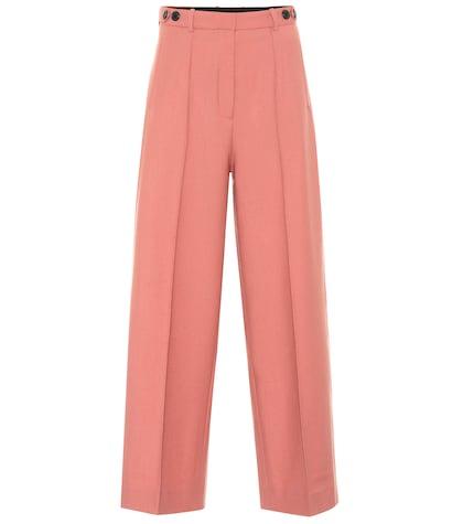 Rokh High-rise Wide-leg Pants