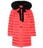 Miu Miu Fur-trimmed Puffer Coat