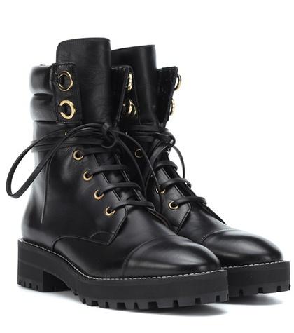 Stuart Weitzman Lexy Leather Ankle Boots