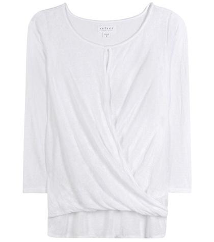 Velvet Carthy Draped Top