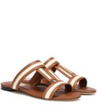 Gucci Kids Leather Sandals