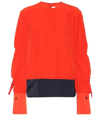 Victoria Victoria Beckham Color-blocked Top