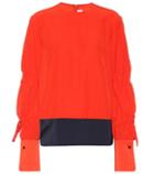 Victoria Victoria Beckham Color-blocked Top