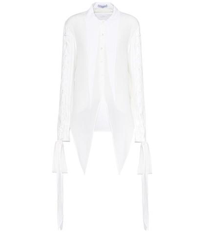 Jw Anderson Silk-blend Shirt