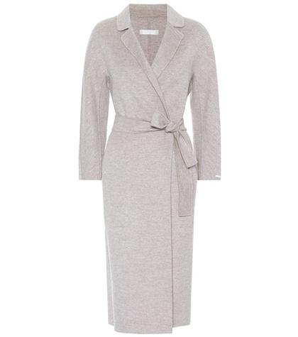 S Max Mara Giungla Wool And Angora Coat