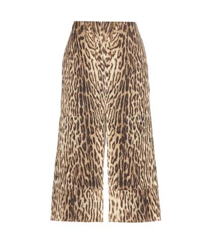 Chlo Printed Cotton-blend Jacquard Skirt