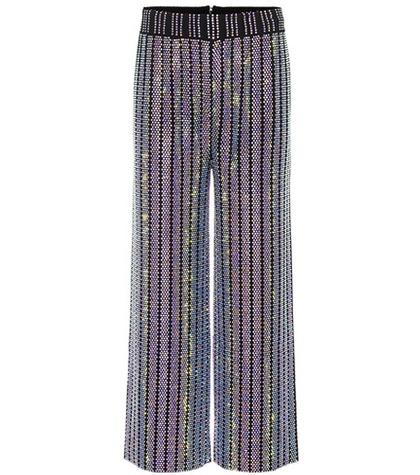 Gucci Crystal-embellished Trousers