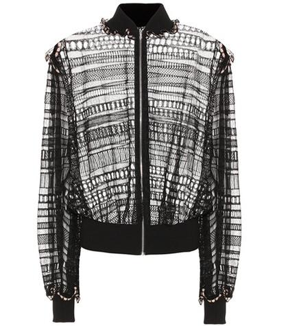 Alexander Mcqueen Silk And Cotton-blend Cardigan