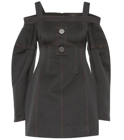 Saint Laurent Off-the-shoulder Dress