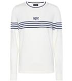 A.p.c. Brand Cotton And Cashmere Sweater