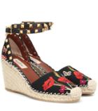 Valentino Garavani Valentino Garavani Rockstud Wedge Espadrilles