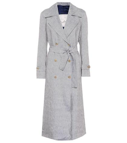 Giuliva Heritage Collection The Christine Linen Trench Coat
