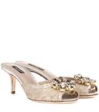 See By Chlo Lace Slip-on Kitten Heel Pumps
