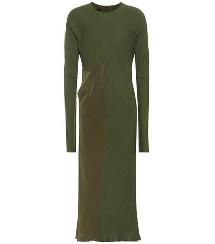 Haider Ackermann Long-sleeved Midi Dress