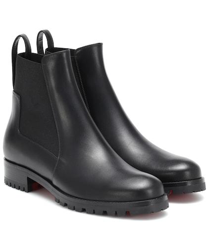Lee Mathews Marchacroche Leather Ankle Boots