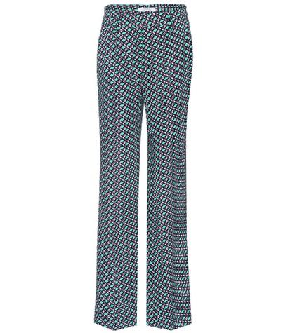 Dorothee Schumacher Graphic Embrace Crêpe Trousers