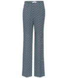 Dorothee Schumacher Graphic Embrace Crêpe Trousers