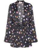 Christopher Kane Floral-printed Satin Jacket