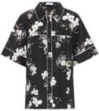 Givenchy Liana Floral-printed Silk Shirt