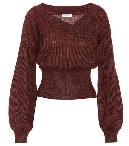 Brunello Cucinelli Mohair And Alpaca-blend Sweater