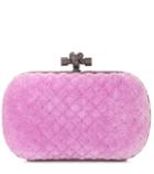 Nike Knot Cotton-blend And Snakeskin Clutch