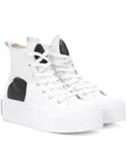 Mcq Alexander Mcqueen High-top Canvas Sneakers