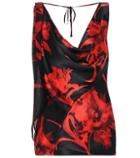 Roberto Cavalli Floral-printed Top