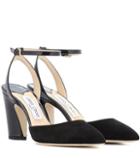 Jimmy Choo Micky 85 Suede Sandals