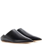 Balenciaga Leather Slippers