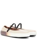 Alexander Mcqueen Leather Ballerinas