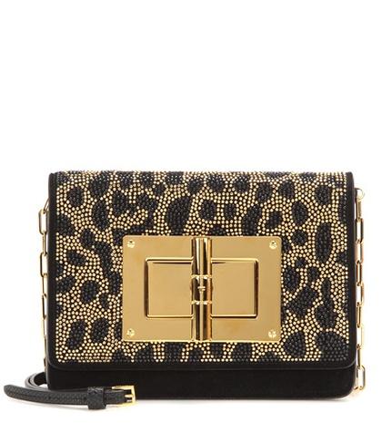 Tom Ford Natalia Medium Studded Shoulder Bag