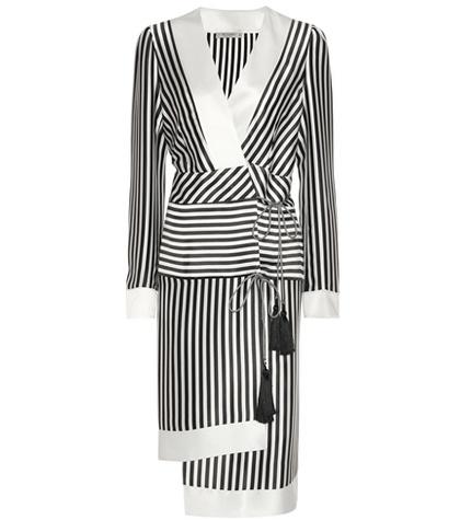 Dolce & Gabbana Silk Wrap Dress