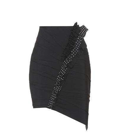 Simone Rocha Asymmetrical Wool Skirt