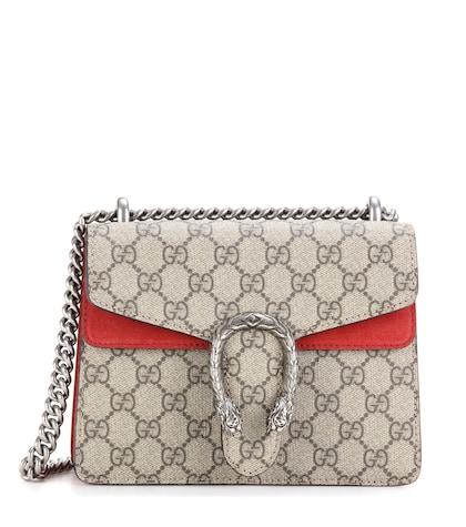 Closed Dionysus Gg Supreme Mini Shoulder Bag