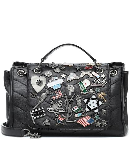Saint Laurent Nolita Small Leather Shoulder Bag
