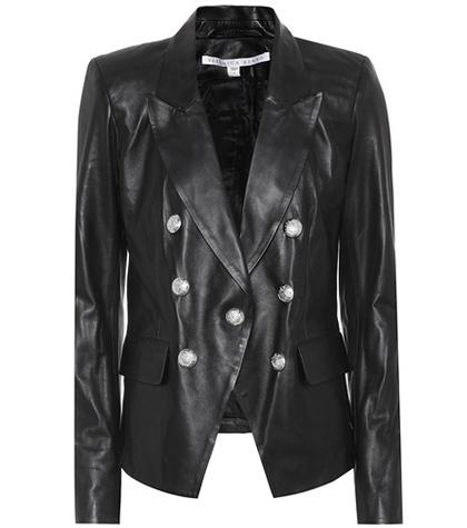 Saint Laurent Cooke Leather Jacket