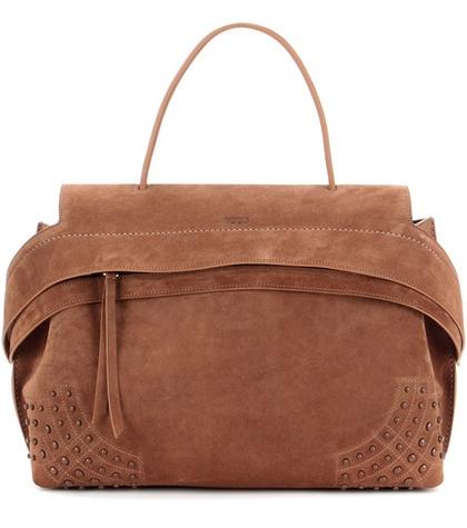Tod's Exclusive To Mytheresa.com – Medium Wave Suede Tote